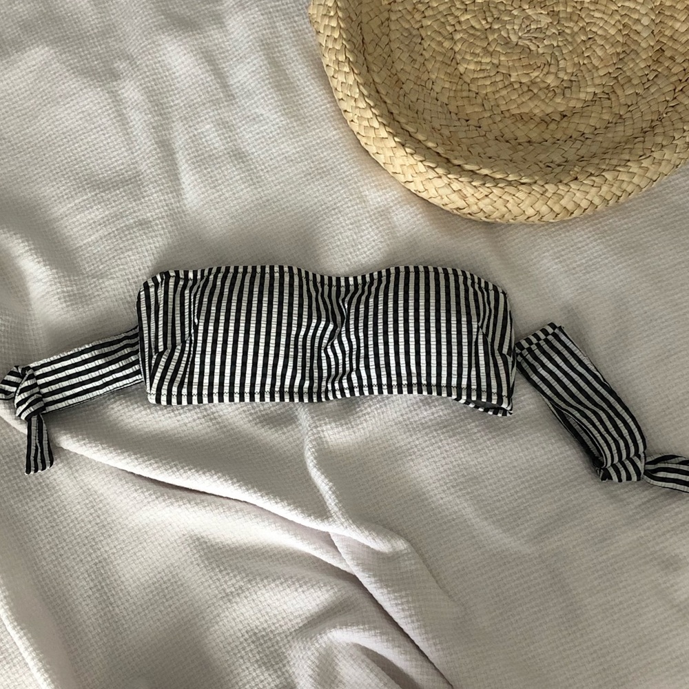 J. Crew Seersucker Bikini